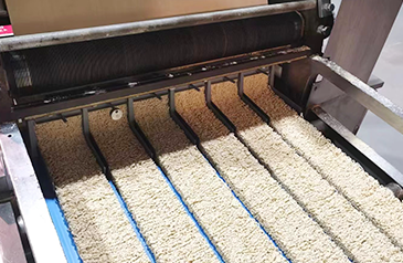Linha de produção de macarrão não frito